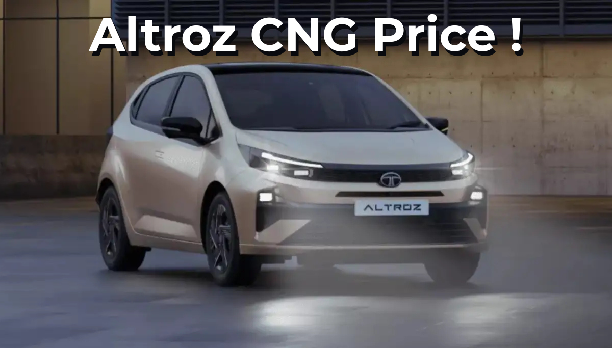 Tata Altroz facelift CNG price